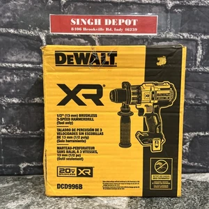 1/2" (13 mm) BRUSHLESS 3-SPEED HAMMERDRILL (Tool only) *BRAND NEW IN BOX* - Picture 1 of 5