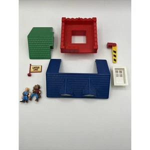 Original Lincoln Logs Prairie Town Mine Replacement Parts Only Set VTG - Picture 1 of 12