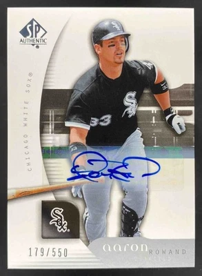 Aaron Rowand 2005 SP Collection Auto /550 #2 White Sox - Image 1 of 4