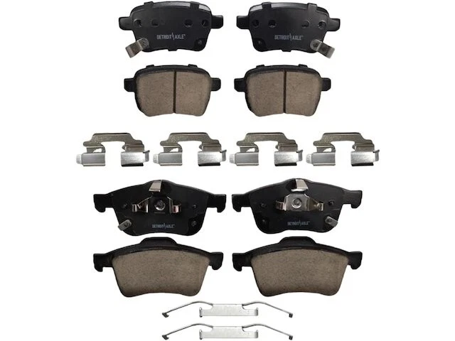 Juego de pastillas de freno para Fiat 500L 2014-2020 2015 2016 2017 2018 2019 PG832PQ Foto 1 de 1