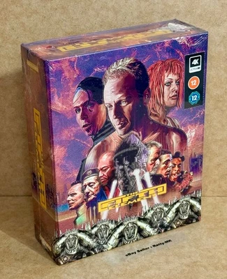 THE FIFTH ELEMENT - ZAVVI EXCLUSIVE 4K + BLU RAY DELUXE EDITION STEELBOOK - NEW - Image 1 of 4