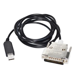 Connecteur USB vers mâle DB25 broches compatible avec imprimante série Epson série TM RS232 - Photo 1/4