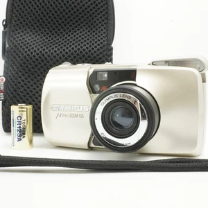[FAST NEUWERTIG] Olympus mju zoom 105 Deluxe analoge Kompaktkamera aus JAPAN - Bild 1 von 24