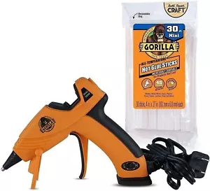 Gorilla Dual Temp Hot Glue Gun Kit with Hot Glue Sticks - Picture 1 of 14