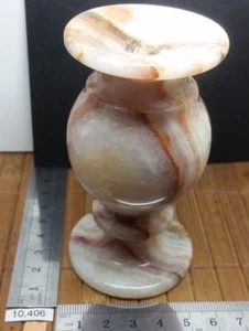 Vase luxe en ONYX - idée cadeau original - maison décoration interieur - Picture 1 of 7