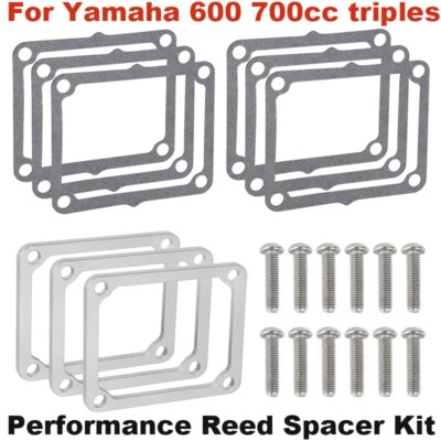 For 97-05 Yamaha SRX Viper SX Vmax Venture 600 700 Performance Reed Spacer Kit - Image 1 of 4