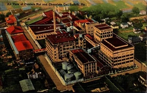 PLANTERS NUT AND CHOCOLATE CO, POSTKARTE, Suffolk, Virginia, 1942 - Bild 1 von 2