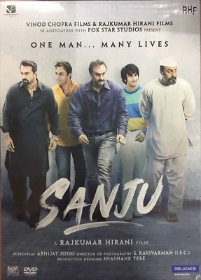 SANJU DVD - RANBIR KAPOOR - BOLLYWOOD MOVIE SPECIAL EDITION DVD, ALL REGION - Image 1 of 2