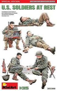 1/35 Miniart US Soldiers at Rest (5) (Special Edition)