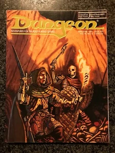 ✰SHIPS FREE/US✰ AD&D/D&D ✰ DUNGEON Magazine # 53 ✰ Crypt Thing/FORGOTTEN REALMS - Picture 1 of 6