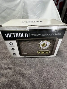 Victrola - Retro Wood Bluetooth AM/FM Radio - Espresso - Picture 1 of 11