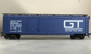 Model Power - Grand Trunk Western - 50' Combo Door Box Car+ Wgt # 591399 - Picture 1 of 6