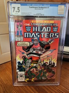 The Transformers: Headmasters #1 CGC 7.5 - Foto 1 di 2