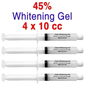 45% GEL BLANQUEADOR DENTAL PROFESIONAL 40cc *MÁS FUERTE EN EBAY* - Imagen 1 de 2