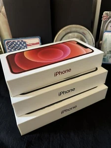 Apple iPhone 12Red, 15Gray & 15Pro Black Titanium EMPTY BOX ONLY! Excellent Cond - Photo 1 sur 14