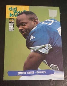 1995 Collector's Choice Player's Club Platinum #50 Emmitt Smith Did You Know - Picture 1 of 3
