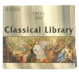 Classical Library by VA (10 CDs, 1994 Onyx Classix) 11 Hours/Various Orchestras - Picture 1 of 6