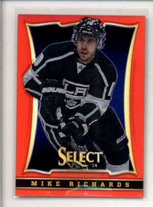 MIKE RICHARDS 2013/14 PANINI SELECT #35 PRIZMS RED PARALLEL #34/35 AK5087
