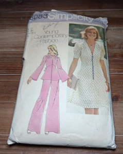 Simplicity 6083 Young Contemporary Fashion 1973 Wide Leg Hose Glockenärmel 12 - Bild 1 von 7