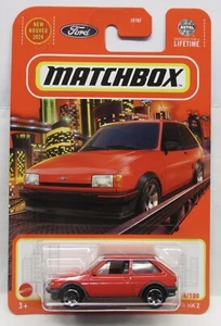 2024 MATCHBOX * M CASE * 1983 FORD FIESTA MK2 94/100 ROT   - Bild 1 von 2