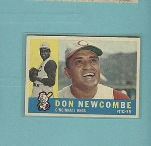 1960 Topps Don Newcombe Cincinnati Reds #345 ⭐️💥🎯 G/VG - Picture 1 of 2