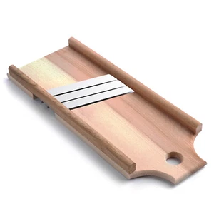 Wooden Cabbage Slicer Chopper Shredder Sauerkraut Cutter Slaw Cutter 3 Blades - Picture 1 of 6