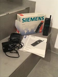 Siemens Handy S 4 funktionsfähig mit Karton Vintage - Bild 1 von 7