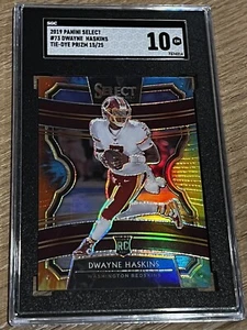 2019 Select Concourse Tie-Dye Prizm 15/25 Dwayne Haskins SGC 10 GEM Rookie RC - Picture 1 of 3