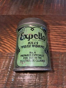 Vintage Electrolux Advertisement Metal Tin Sample Expello No. 4 - Picture 1 of 3