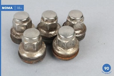 Juego de 5 pernos de tuercas de rueda 10-18 Jaguar XJL XJR X351 1X431012AB010 OEM Foto 1 de 4