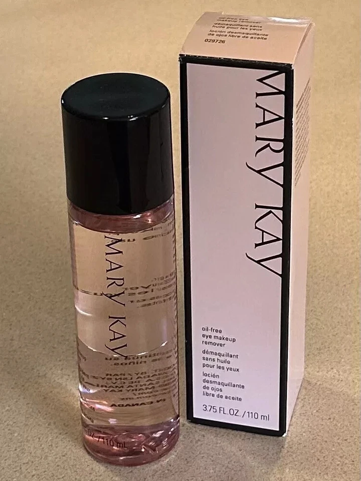 New In Box Mary Kay Oil-Free Eye Makeup Remover Full Size 3.75 fl oz - Image 1 of 1