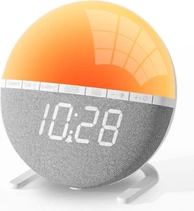 Tageslichtwecker Lichtwecker Wake up Light Sonnenaufgang Sonnenuntergang Simulat - Bild 1 von 18