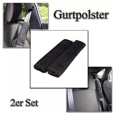 Gurtpolster Auto Gurtschoner Sicherheitsgurt Kindersitz Polster schwarz 2Stck. - Bild 1 von 4