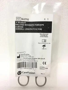 V. Mueller SU2702 Halsted Mosquito Forceps Curved German Stainless Free Shipping - Picture 1 of 5