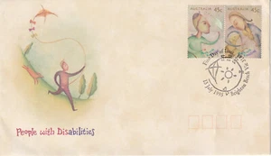 Australia 1995 :  People With Disabilities - First Day Cover . Very Fine Used. - Picture 1 of 2