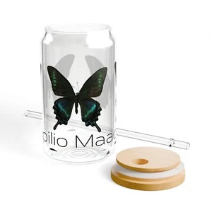 Papilio Maackii Sipping Cups: Sleek & Durable, with Bamboo Lid & Tritan Straw - Picture 1 of 9
