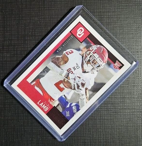 2020 Score #416 Cee Dee Lamb Rookie Dallas Cowboys-OKLAHOMA - Picture 1 of 2