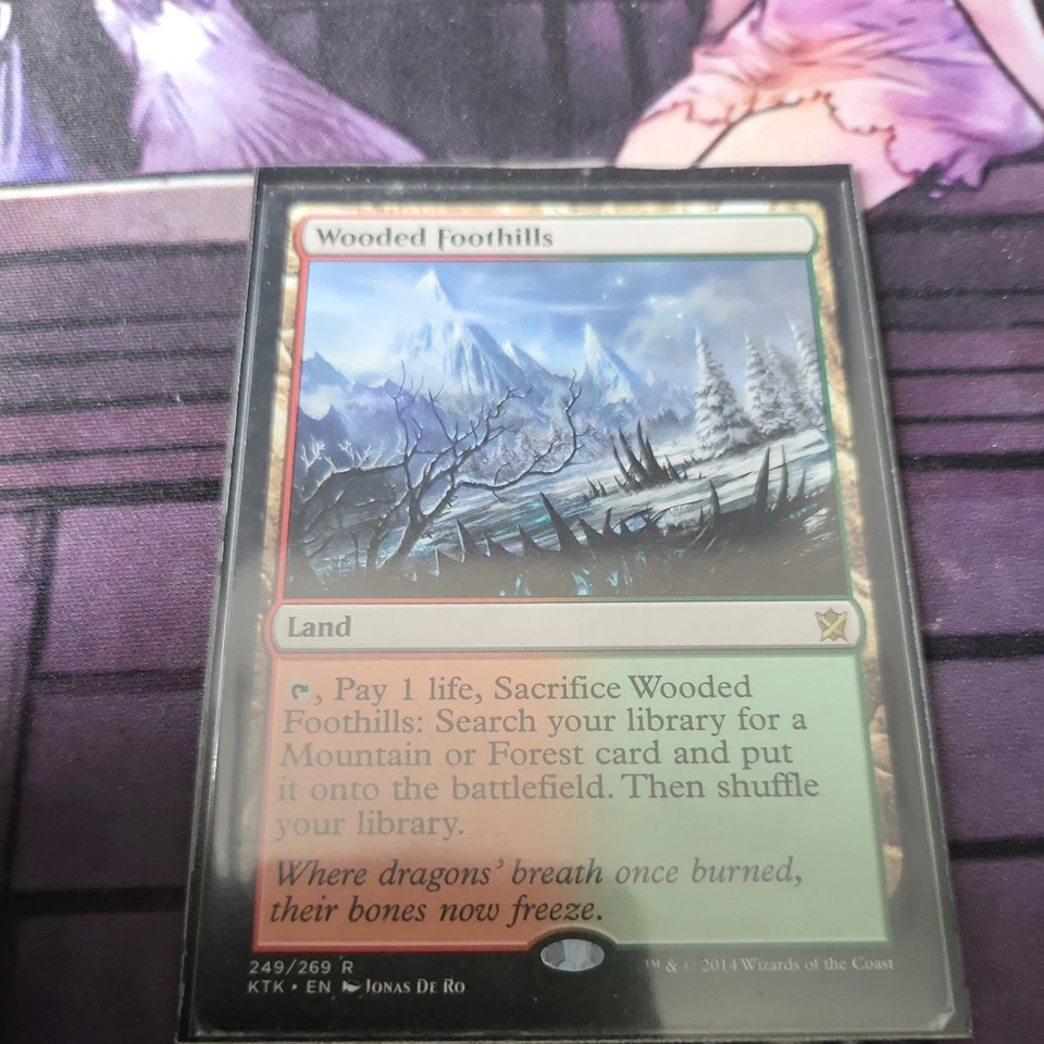 Wooded Foothills - MTG - Khans of Tarkir - NM - Image 1 of 1