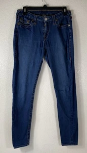 True Religion Damen Blue Denim Skinny Jeans Größe 31 - Bild 1 von 21