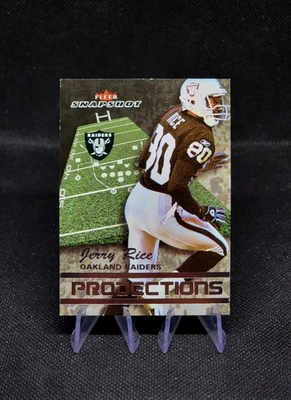 2003 Fleer Snapshot Projections Jerry Rice /199 #4NP - Imagem 1 de 2