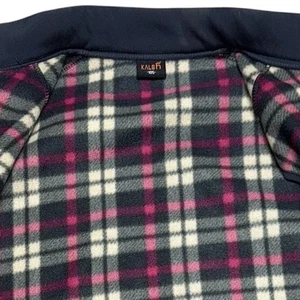 CHALECO SOFTSHELL TERNERA TALLA GRANDE CAPAS EXTERIORES POLIÉSTER POLAR CUADROS - Imagen 1 de 8