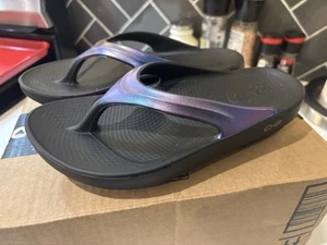 OOFOS OOLALA LUXE SANDAL Size US 6/EURO 37 - Picture 1 of 6