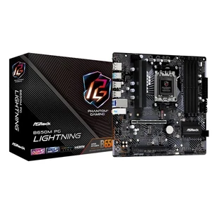 ASROCK B650M PG Lightning AM5 mATX DDR5 - Zdjęcie 1 z 9