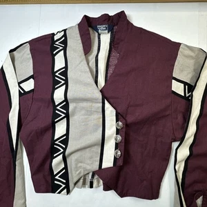 Vintage Western Brooks & Dunn Collection Crop Lila Medium #0716 - Bild 1 von 17