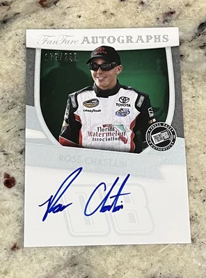 2012 Press Pass FanFare Autographs SILVER Ross Chastain 179/299  - Image 1 of 2