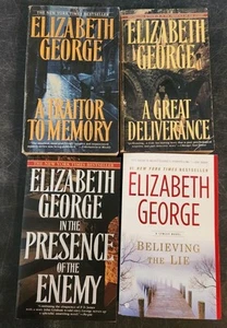 ELIZABETH GEORGE Posten von 4 Taschenbüchern: Believing the Lie, A Great Deliveranc - Bild 1 von 2
