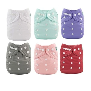 Baby Cloth Diapers 18pcs One Size Adjustable Washable Reusable for Baby Girls... - Picture 1 of 8