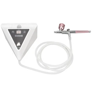 Oxygen Facial Injection Mini Moisture Triangle Spray Beauty Machine Pink Spray - Picture 1 of 24