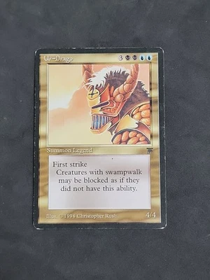 MTG Ur-Drago Legends Magic the Gathering Played 1994 - Image 1 of 3