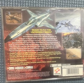 AirForce Delta - Sega Dreamcast Pilot Video Game 🎮 Pristine Sega Konami  ✅